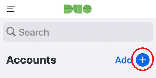 Tap the add button