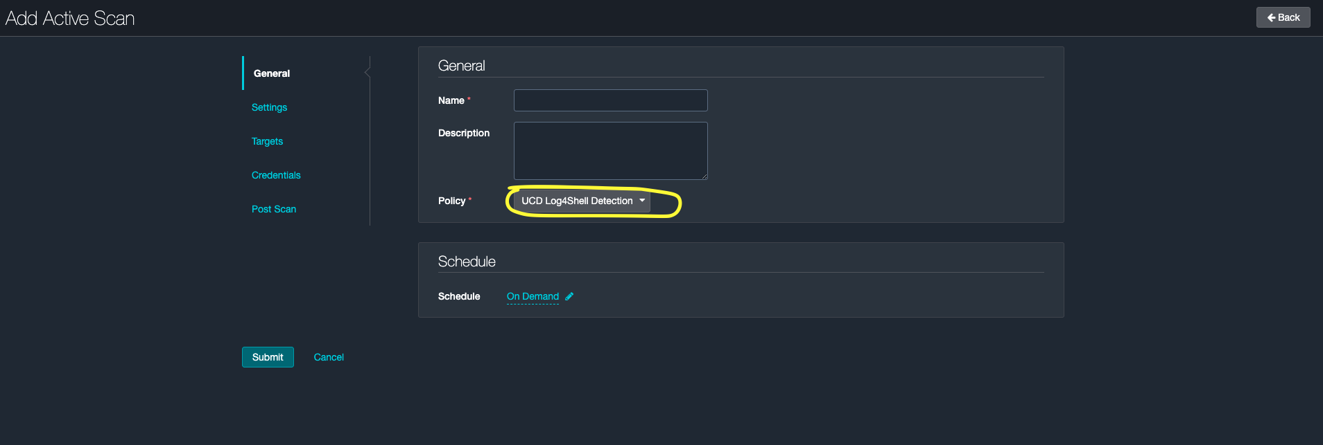 Scanning for log4shell vulnerabilities (local checks) ServiceHub