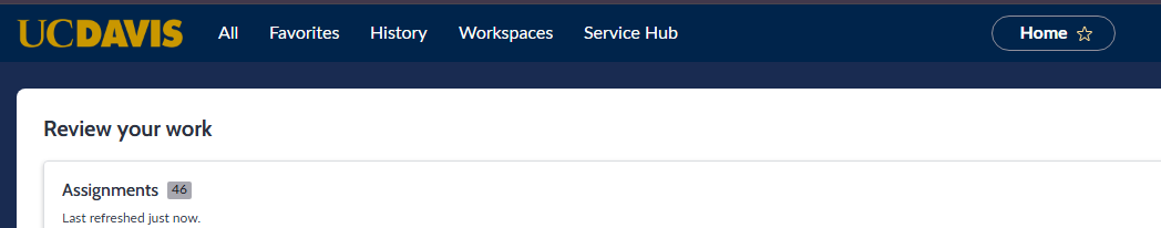 Image of ServiceNow ITIL view tabs without the Favorites tab pinned
