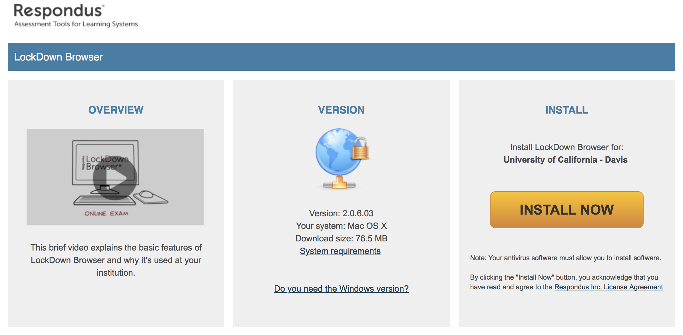Canvas Student What is Respondus LockDown Browser, accessing it, and